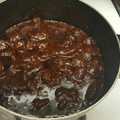 El cooksnap de leonardoc201 cuando hizo Costillas de puerco con papas y mole.