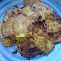 El cooksnap de Claudia Monrroy cuando hizo Berenjenas fritas.