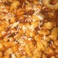 El cooksnap de Eugenia cuando hizo Gnocchi o Ñoquis de Papas -.