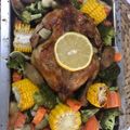 Cooksnap dari Hani Matus Sadiyah untuk resep Oven roasted chicken with rosemary and lemon butter