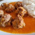 El cooksnap de Marisa Cuesta Moreno cuando hizo Albóndigas en salsa.
