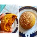 کوک اسنپ مینا نادری بعد از امتحان کردن نان کدو حلوایی شکم پر (بدون فر) (لقمه مدرسه).