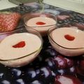 El cooksnap de Silvia Rivas cuando hizo Mousse de fresas.