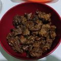 Cooksnap dari nunsi ani untuk resep Sate Goreng Daging Sapi Pedas