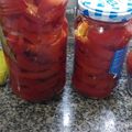 El cooksnap de Nahuel cuando hizo Morrón Agridulce en Conserva.