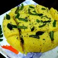 Radhika Vipin Varshney का कुकस्नैप जब उन्होंने बेसन ढोकला(besan dhokla recipe in hindi) बनाया था।