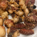 El cooksnap de Paloma Díaz cuando hizo Pulpo frito.