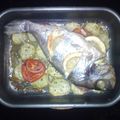 El cooksnap de JA RA cuando hizo Dorada al horno con guarnición 🐟🌻.