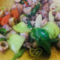 Cooksnap dari Erlin Asih Wulandari untuk resep Cumi asin cabe ijo