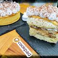 il Pierre e Vivy - NoiFacciamoTuttoInCasa quando ha preparato Crostata al Tiramisù #lavideoscuoladicookpad