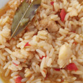 El cooksnap de Pilar cuando hizo Arroz caldoso de rape, gambones y almejas (receta Portuguesa, "Arroz de Tamboril").