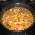 El cooksnap de Daniel Arias cuando hizo Calamares Madrina.