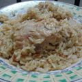 El cooksnap de Sil Albarracin cuando hizo Guiso Argentino de arroz y pollo. El más rico, receta de mamá.