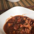 El cooksnap de Manuela Casique cuando hizo Sopa Fosforera.