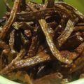 Anupa Prajapati's cooksnap of when they made તળેલો ગુવાર (Fried Guvar Recipe In Gujarati).