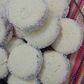 El cooksnap de Andrea Escobar cuando hizo Alfajores de maicena caseros.