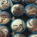 El cooksnap de Yanina Orellano cuando hizo Muffins marmolados.