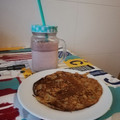 El cooksnap de Silvia Rivas cuando hizo Crepes de avena. Receta saludable para diabetes.