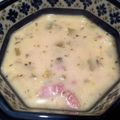 marusa57's cooksnap of when they made potato ham and leek soup.