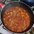 El cooksnap de Moniquiten Baez cuando hizo Guiso.