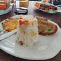 El cooksnap de Fernando Mireles cuando hizo Calabaza capeada, rellena de quesillo y arroz blanco.