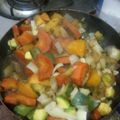 El cooksnap de Lautaro Williams El Pipita cuando hizo Verduras salteadas.