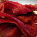 Erica's cooksnap of when they made Perfect Bacon! Can be cooked while naked! :-).