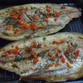 El cooksnap de fabremonica cuando hizo Pescado a la parrilla.