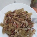 El cooksnap de Maria Martin cuando hizo Cardo con jamón y ajos fritos.