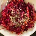 Cooksnap από Sitronella στη συνταγή Σαλάτα με ωμά παντζάρια, καρότα και ξινόμηλο