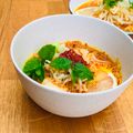 Rachel Fox's cooksnap of when they made Curry Laksa.