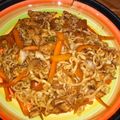 El cooksnap de Fbaiana Mereles cuando hizo Yakisoba de pollo.