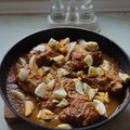 El cooksnap de Reyes Salgueiro cuando hizo Muslos de pollo en salsa.