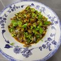 Cooksnap Intan Sofia semasa beliau membuat Kerang Goreng Sambal.