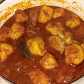 El cooksnap de Sonia Rivera cuando hizo Strudel Alemán con salsa y pollo.