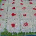 Cooksnap dari mia untuk resep Bolu kukus pandan hias, hanya 2 telur