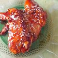 Cooksnap dari Lucky Kitchen untuk resep Garlic N Honey Chicken Wings