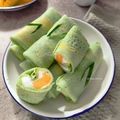 Cooksnap dari Nadia Santoso untuk resep 969. Dadar Gulung Biru Telang, Tanpa Santan, Praktis & Ekonomis