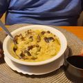 El cooksnap de Elisa Perez cuando hizo Risotto de espárragos y setas shiitake con quinoa.