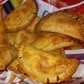 El cooksnap de Natali López cuando hizo Empanadas de choclo, jamón y queso.