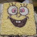 Cooksnap dari Ni Made Idha Christina untuk resep Kue ulang tahun karakter spongebob