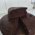 El cooksnap de Valentina Leivas cuando hizo Torta tipo brownie con bananas.