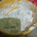 El cooksnap de Patricia Di Bitetto cuando hizo Dip de queso crema y ciboulette (o verdeo).