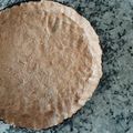 El cooksnap de Mariana Thompson cuando hizo Masa de tarta (o pizza) integral.