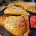 El cooksnap de Zaida TC @alquimiasfood cuando hizo Triángulos de manzana al vino.