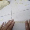 El cooksnap de Gaby Sosa cuando hizo Palitos salados caseros.