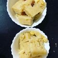 chaitali ghatak का कुकस्नैप जब उन्होंने लंचबॉक्स स्पेशल सूजी का हलवा(lunchbox special suji ka halwa recipe in hindi) बनाया था।