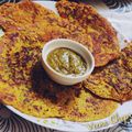 Veena Chopra का कुकस्नैप जब उन्होंने इंस्टेंट बेसन चीला (Instant besan cheela recipe in hindi) बनाया था।