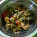 Cooksnap dari Aminah untuk resep Tumis terong bulat teri pedas