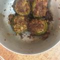 Ishani pandy का कुकस्नैप जब उन्होंने भरवा शिमला मिर्ची (bharwa shimla mirch recipe in Hindi) बनाया था।